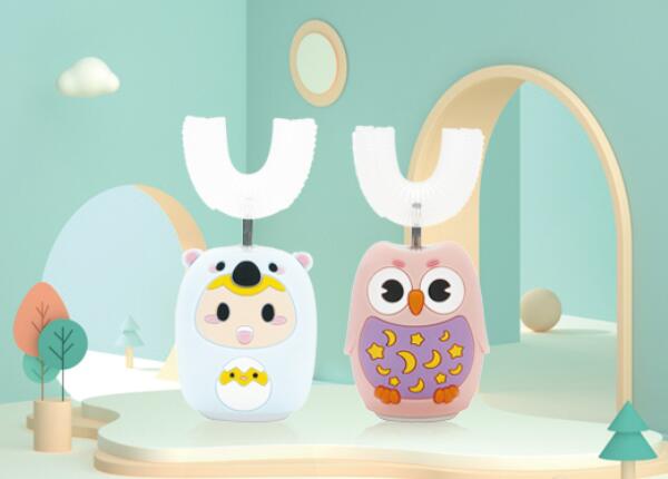 刷博士?jī)和妱?dòng)牙刷U型防塵，給孩子更好的口腔保健